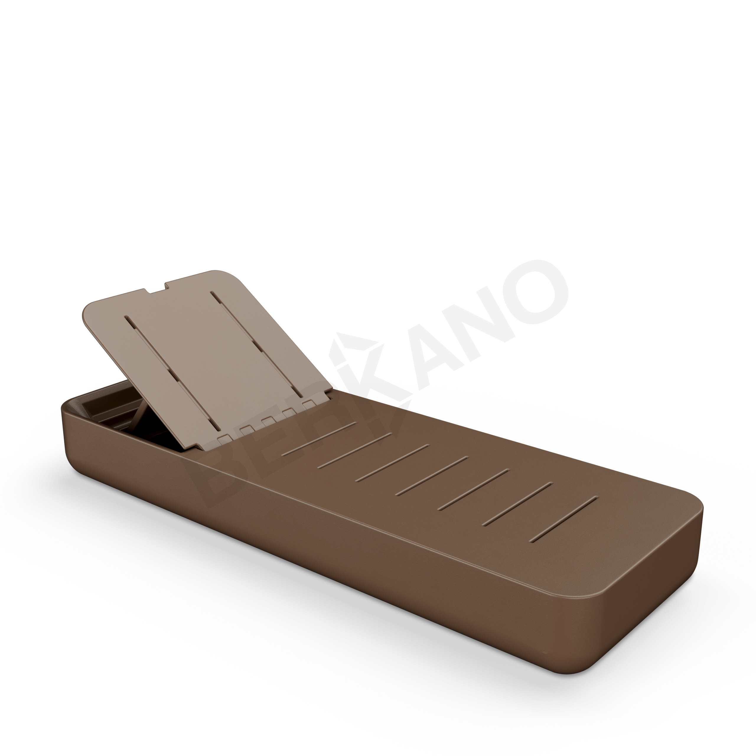 Шезлонг Grace коричневого цвета - фото 1