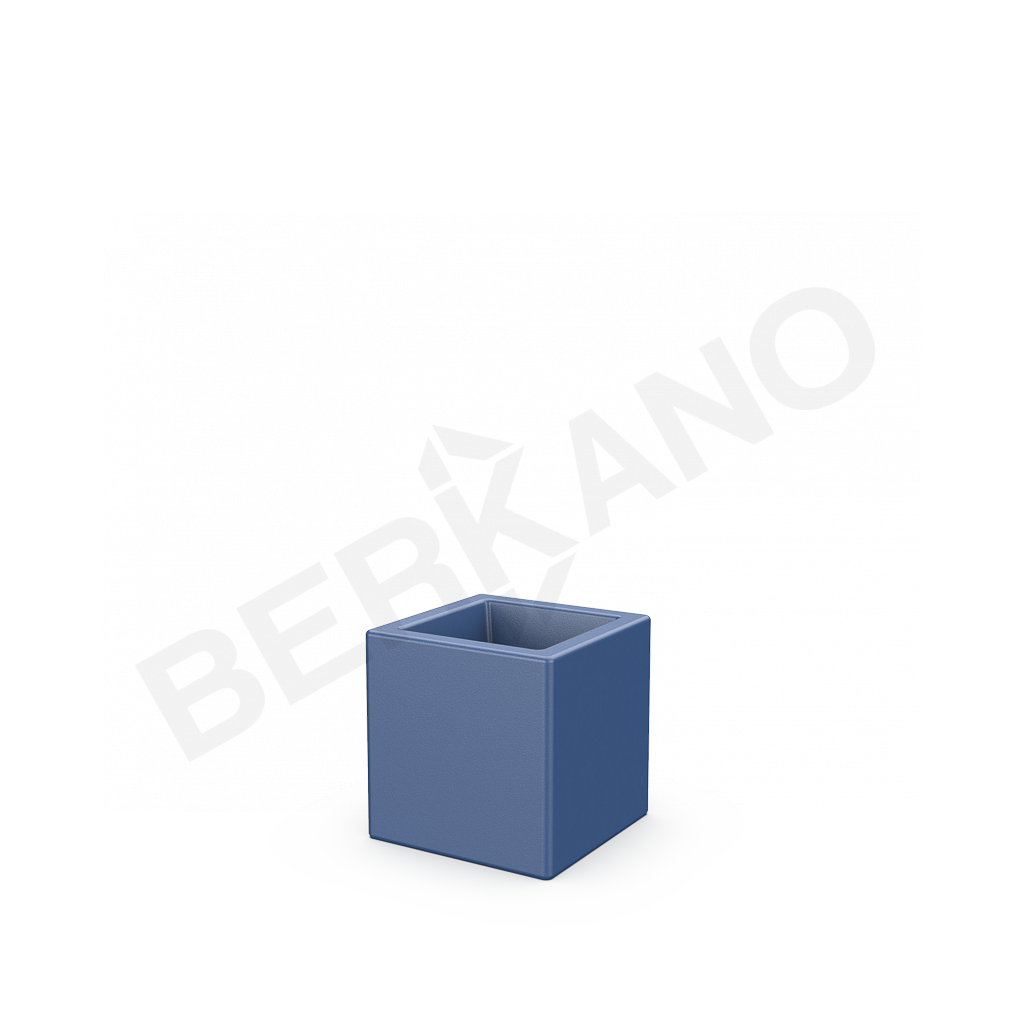 Кашпо Quarter 25 синего цвета - фото 1