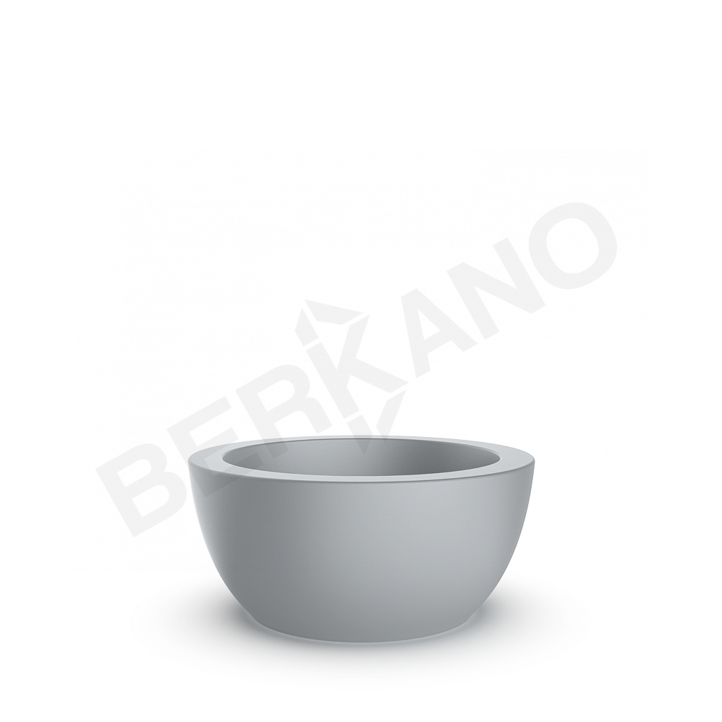 Кашпо Vetro 32 серого цвета - фото 1