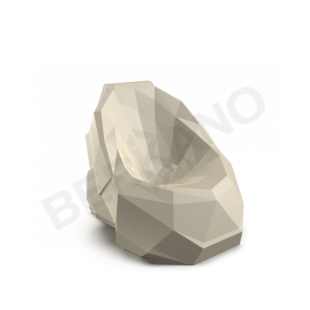 Кресло Skull бежевого цвета - фото 2