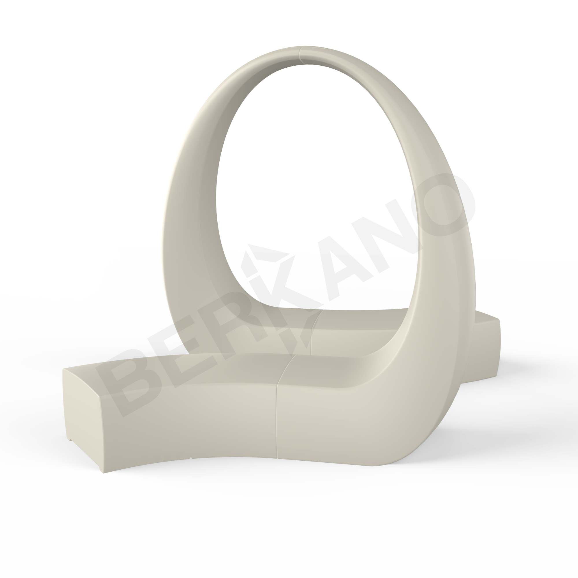 Скамья Track Arc Bone Brown - фото 2