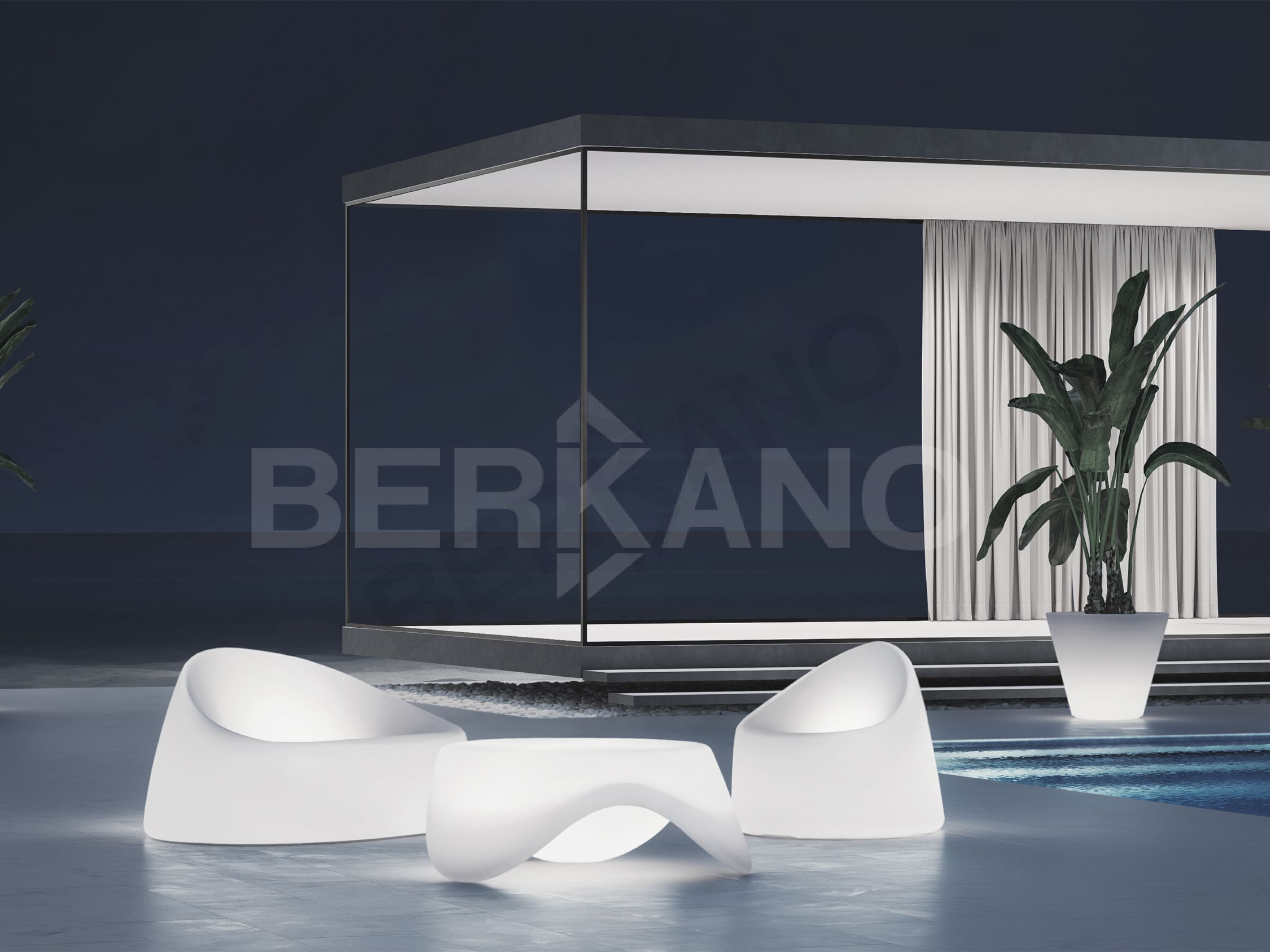 Стол Smoov бежевого цвета - фото 4