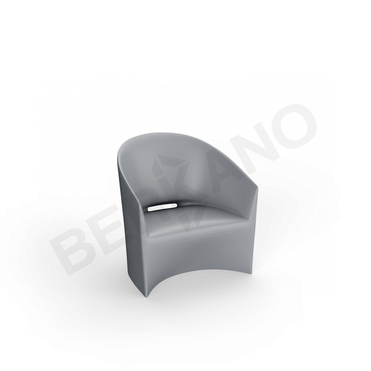 Кресло Oasis серого цвета - фото 1