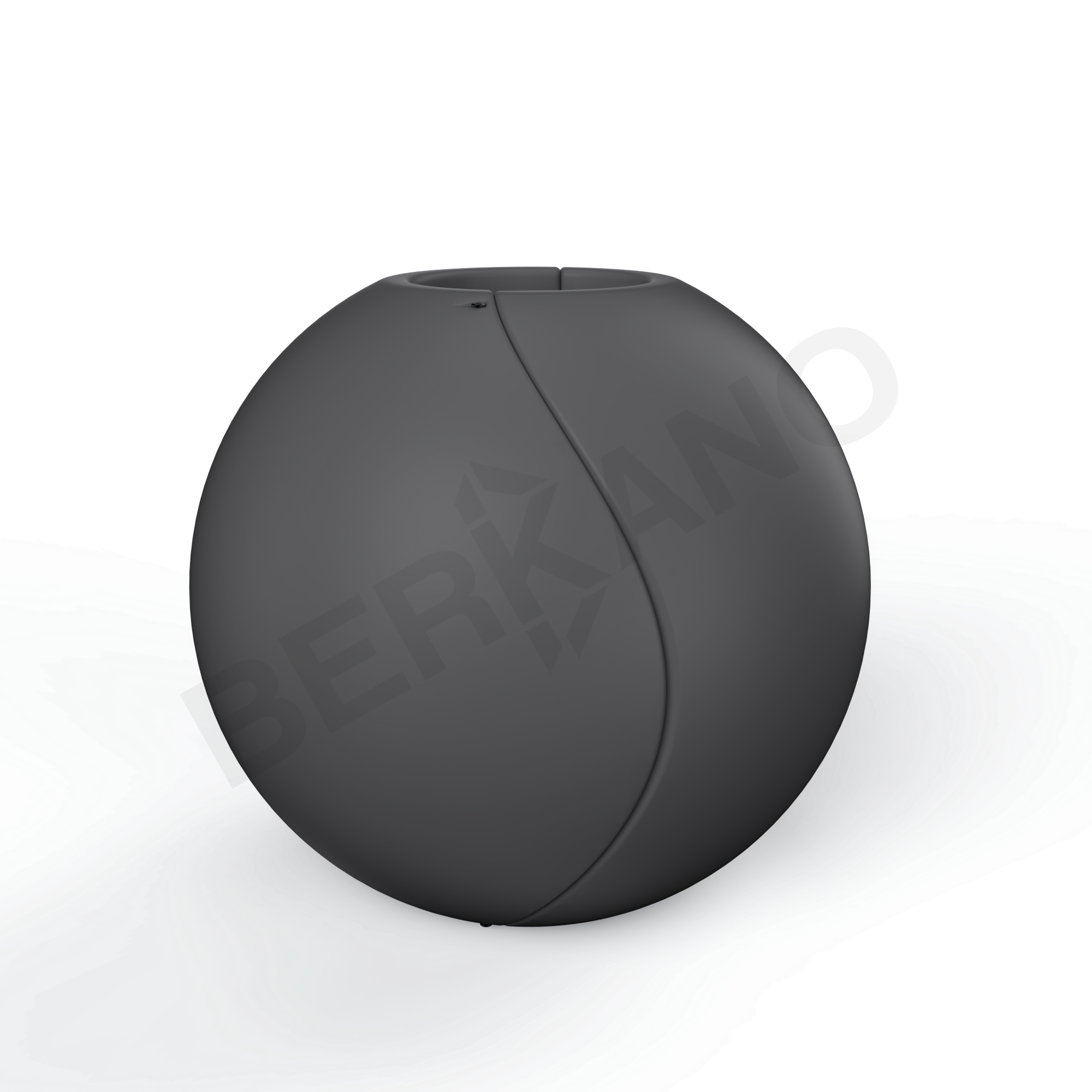 Шар Woodland графитового цвета - фото 1