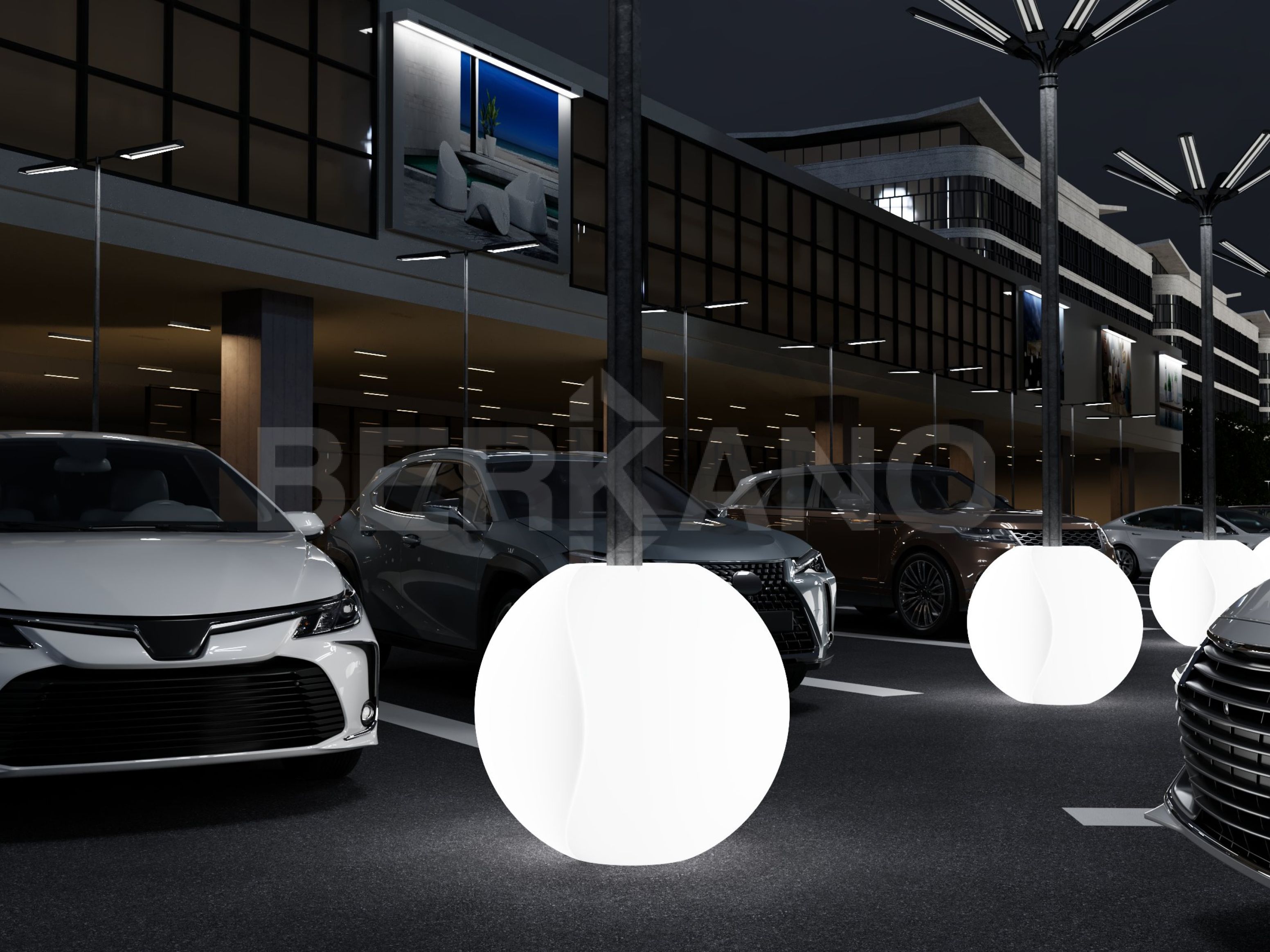 Шар Woodland графитового цвета - фото 5