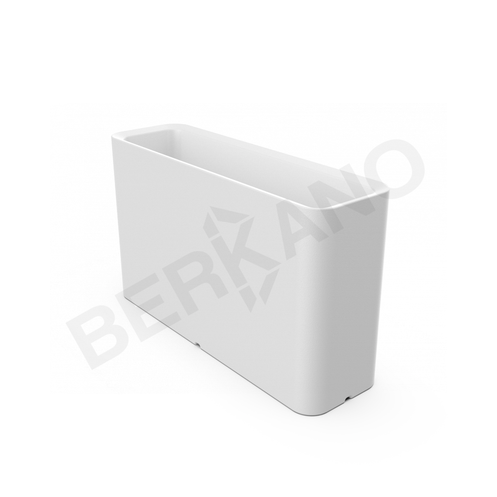 Кашпо Vittorio 53 DB белого цвета