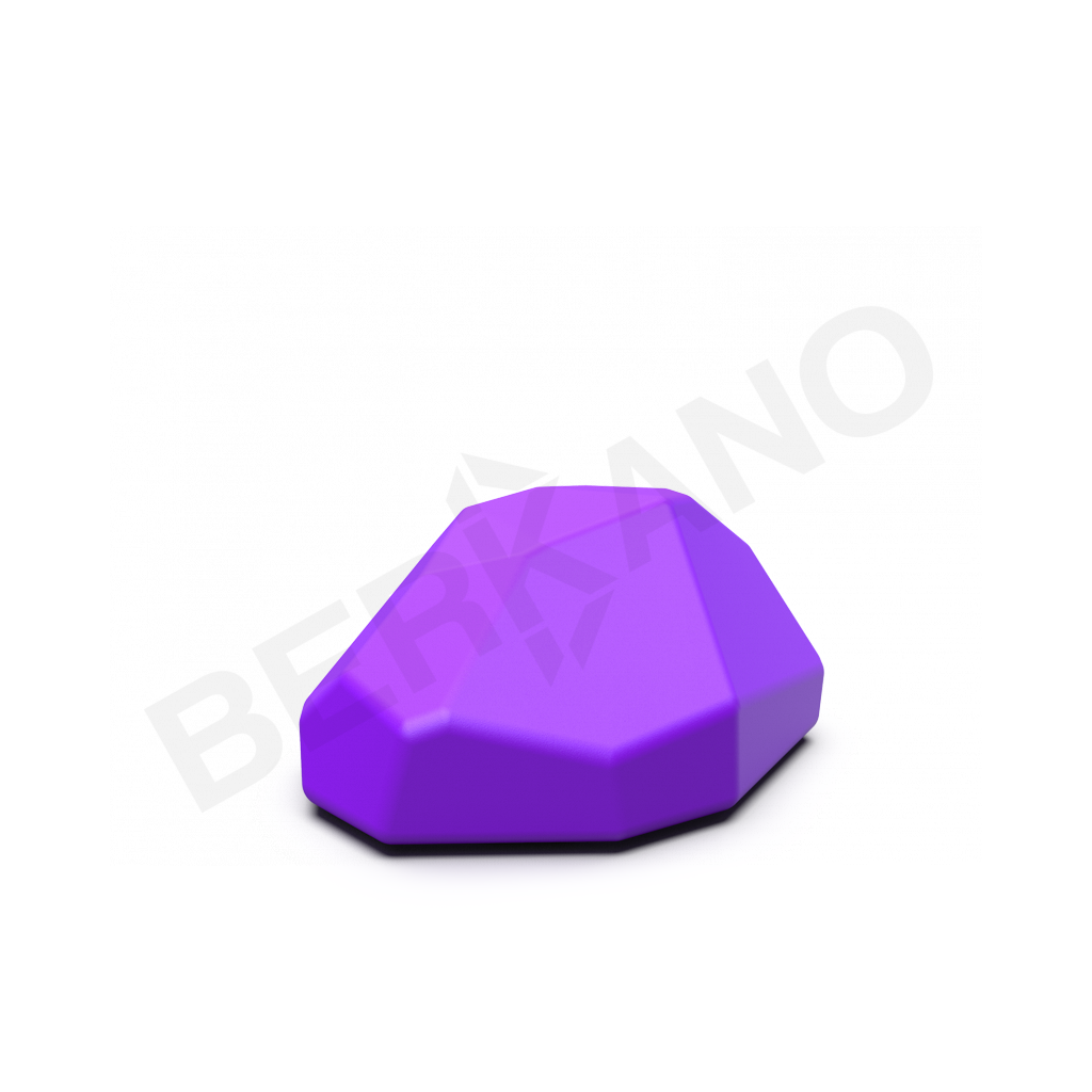 Светильник Polystone 30 сиреневого цвета - фото 1