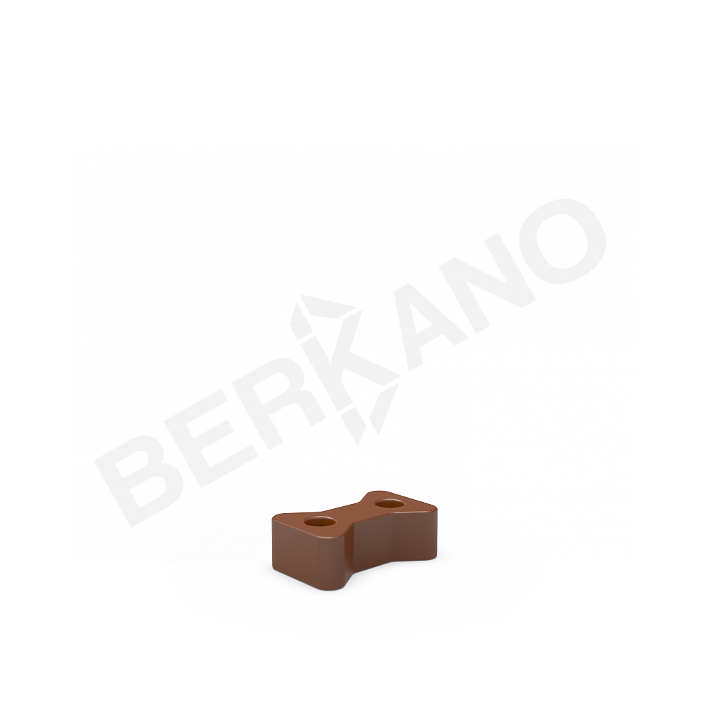 Клипса nut коричневого цвета - фото 1