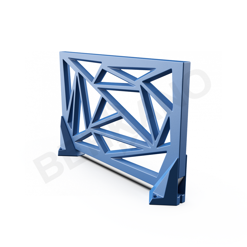 Зонирование Icelandic Fence синего цвета - фото 1