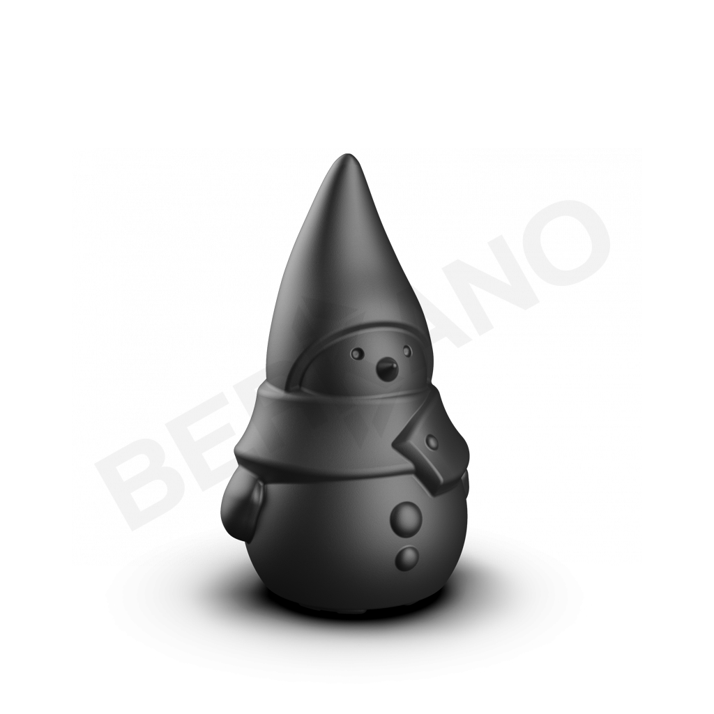 Светильник Mr. Snowman M черного цвета - фото 1