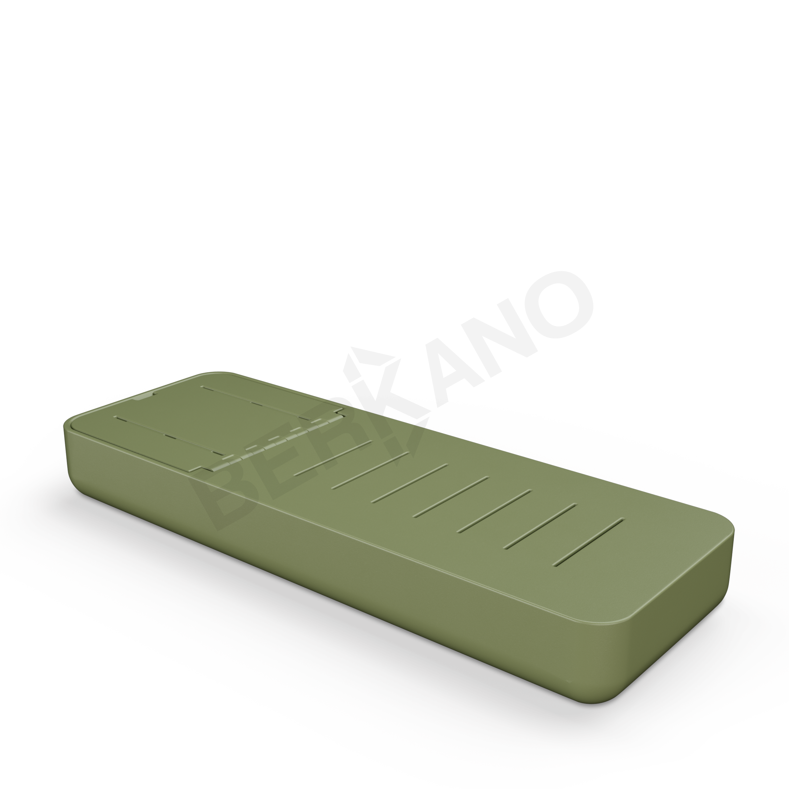 Шезлонг Grace темно-зеленого цвета - фото 2