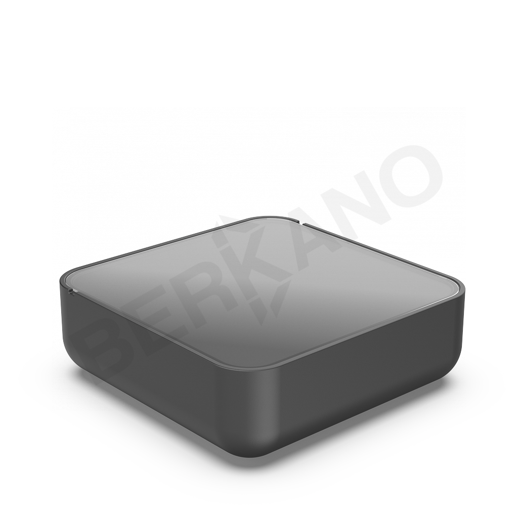 Стол Grace с стеклом черного цвета - фото 1