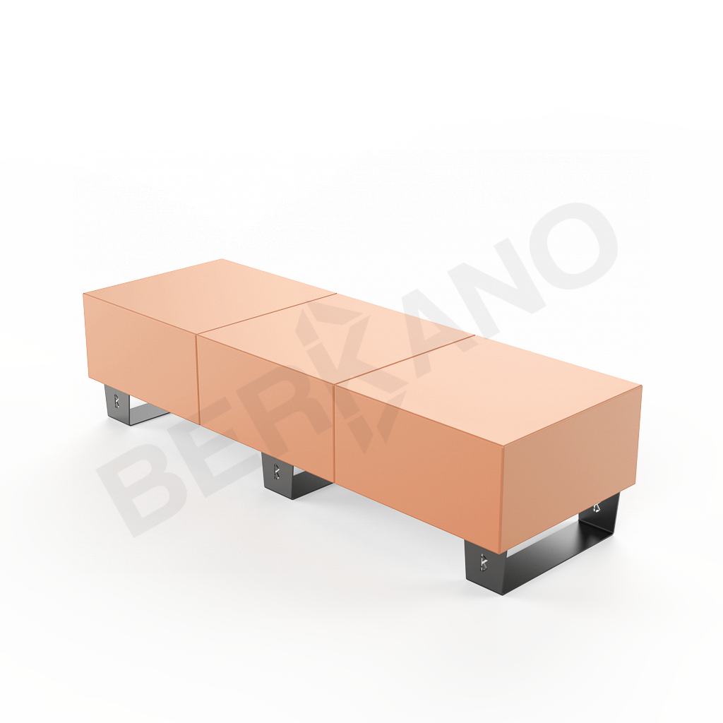 Скамейка Brick 180 Terracotta - фото 1