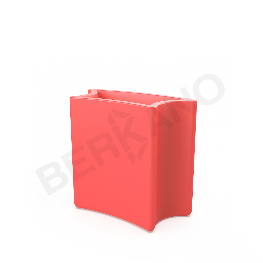 Кашпо Smoov Planter Arc DB красного цвета - фото 1