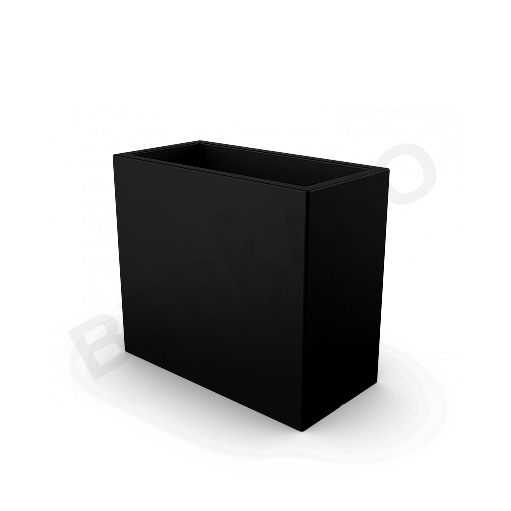 Кашпо Cubric 70*80 DB черного цвета - фото 1