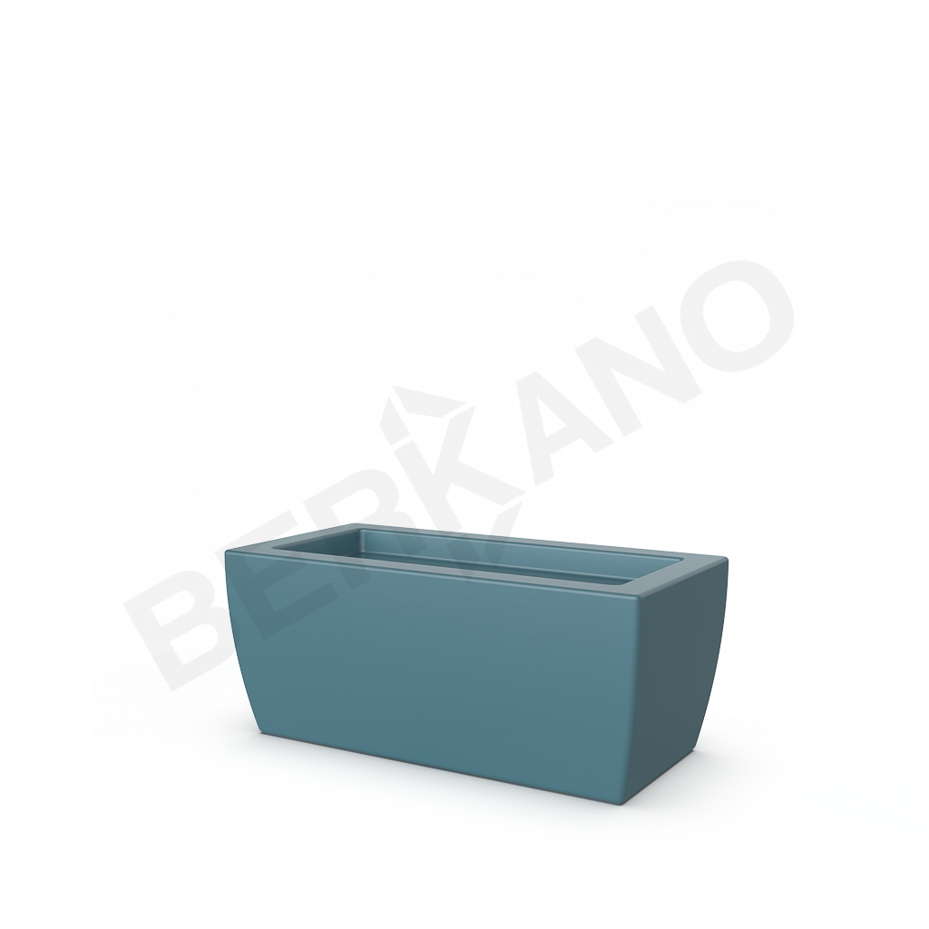 Кашпо Tenero 28 DB бирюзового цвета - фото 1