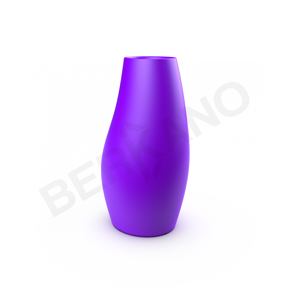 Кашпо Bend 115 сиреневого цвета - фото 1