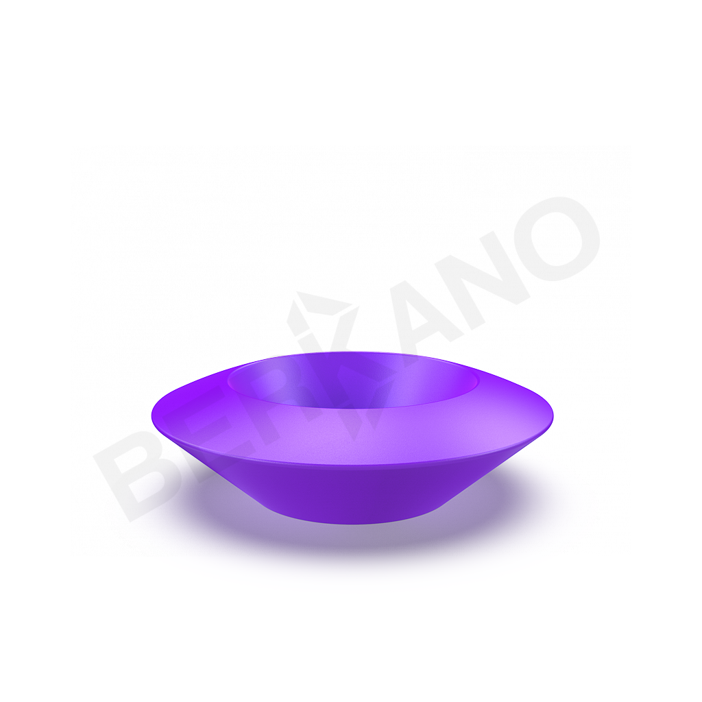 Кашпо Scodella 80 DB сиреневого цвета - фото 1