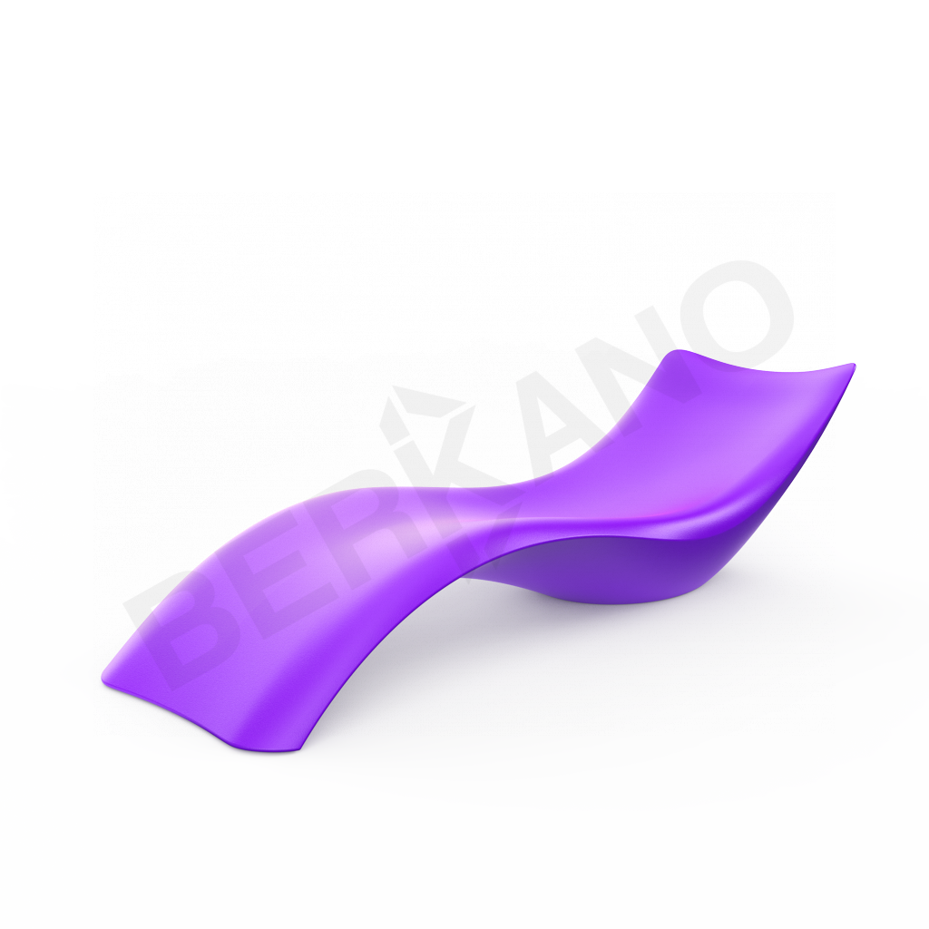 Шезлонг Wave сиреневого цвета - фото 1