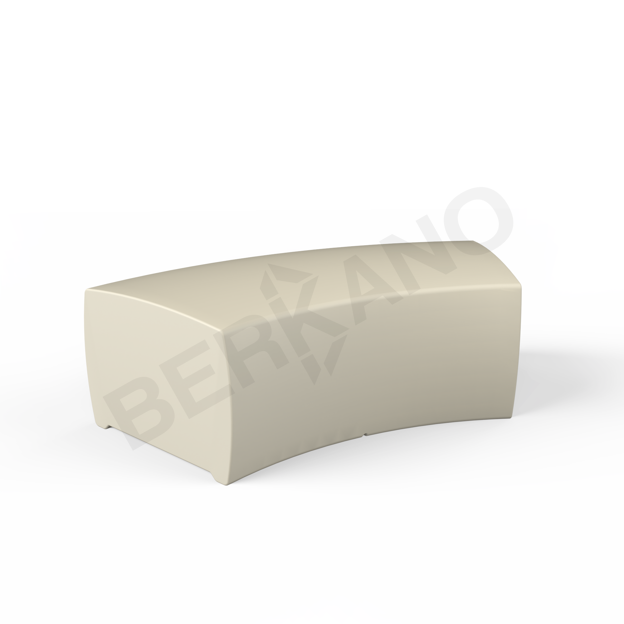 Скамья Track Arc Bone Brown - фото 1