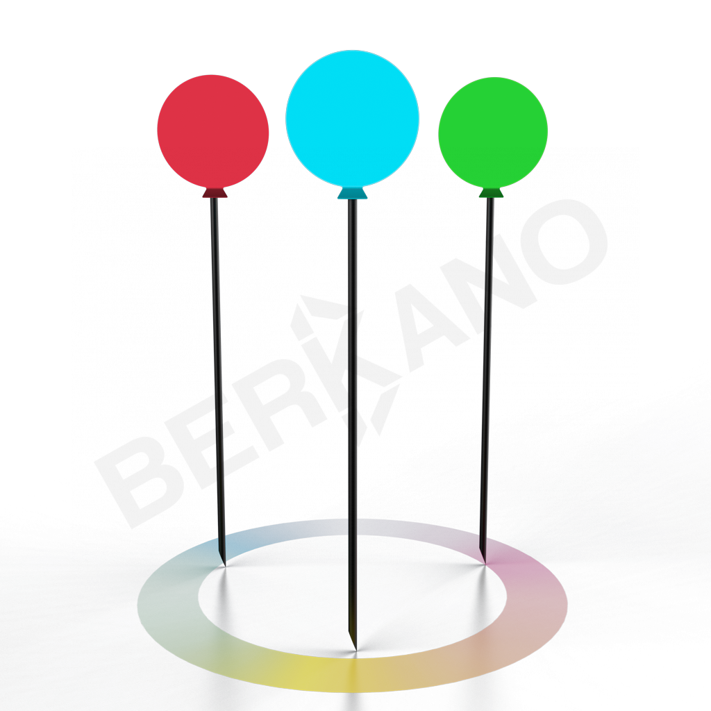 Шар Balloon 50 белого цвета RGB - фото 2