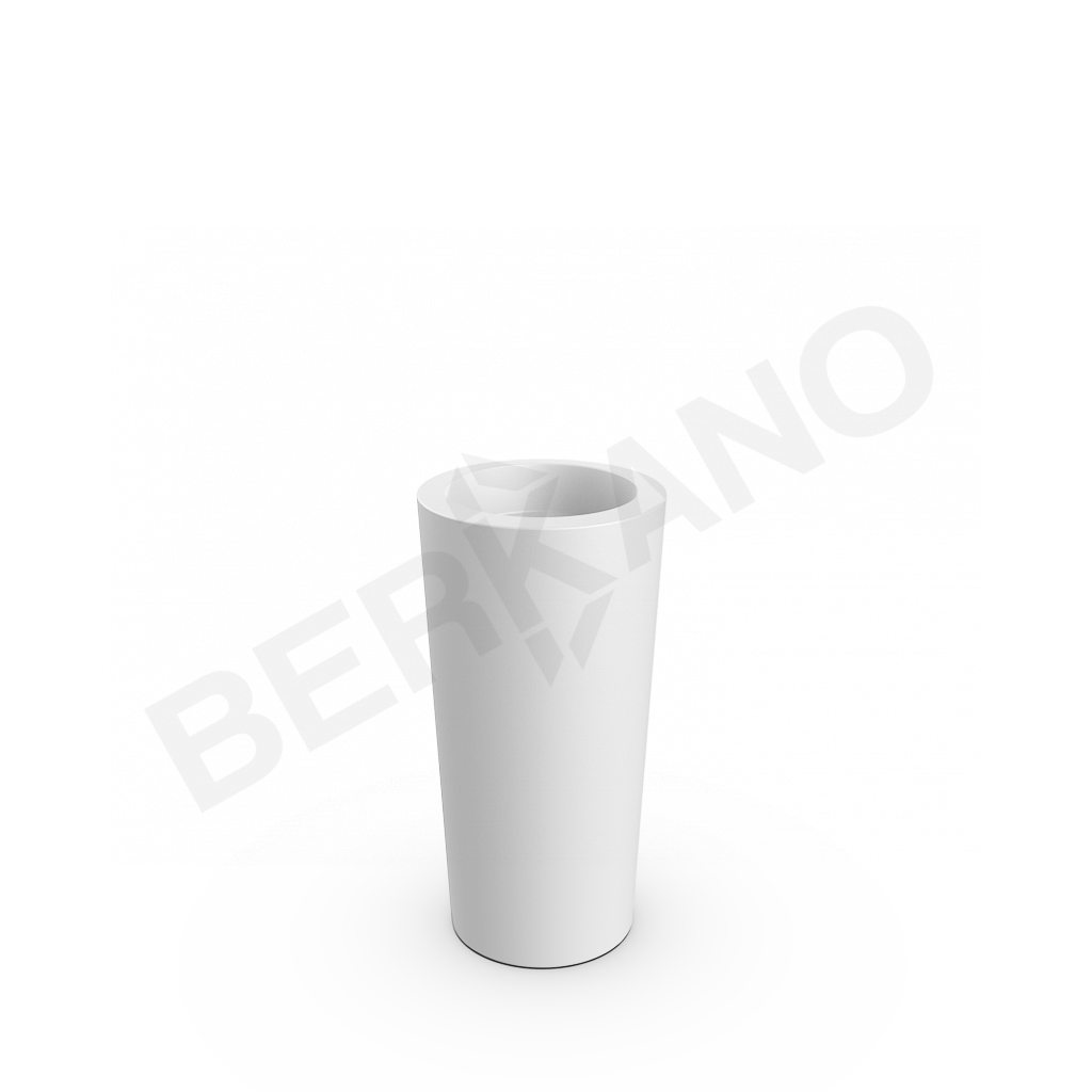 Кашпо Keila 70 DB белого цвета