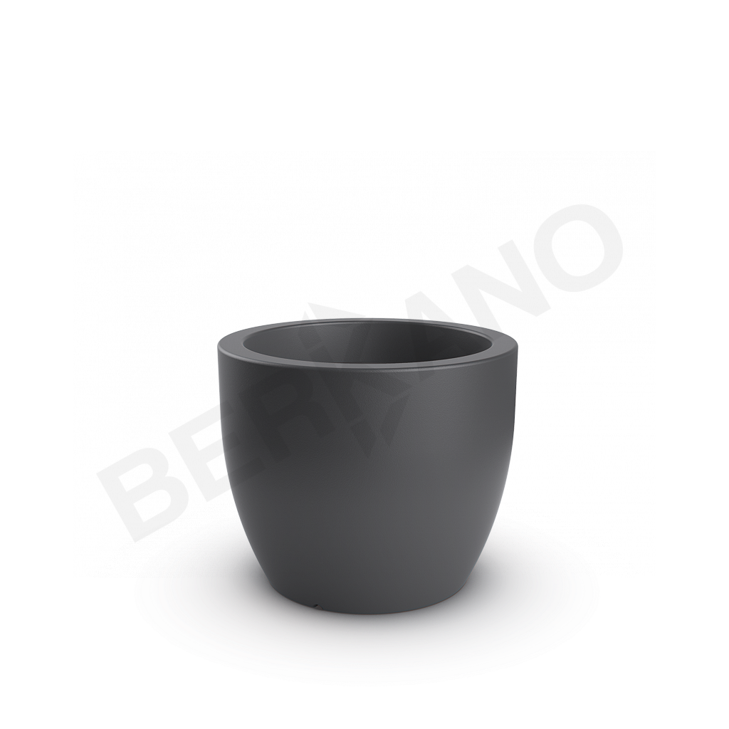 Кашпо Tigel 43 графитового цвета - фото 1