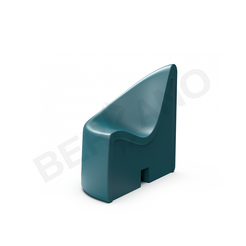 Диван Smoov Right Blue Pine - фото 1