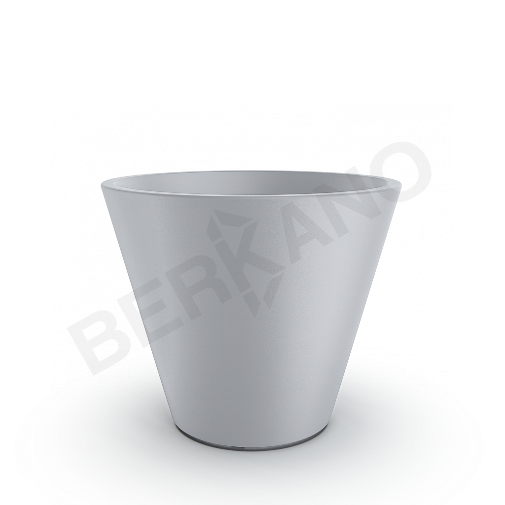 Кашпо Bliss 65 DB серого цвета - фото 1