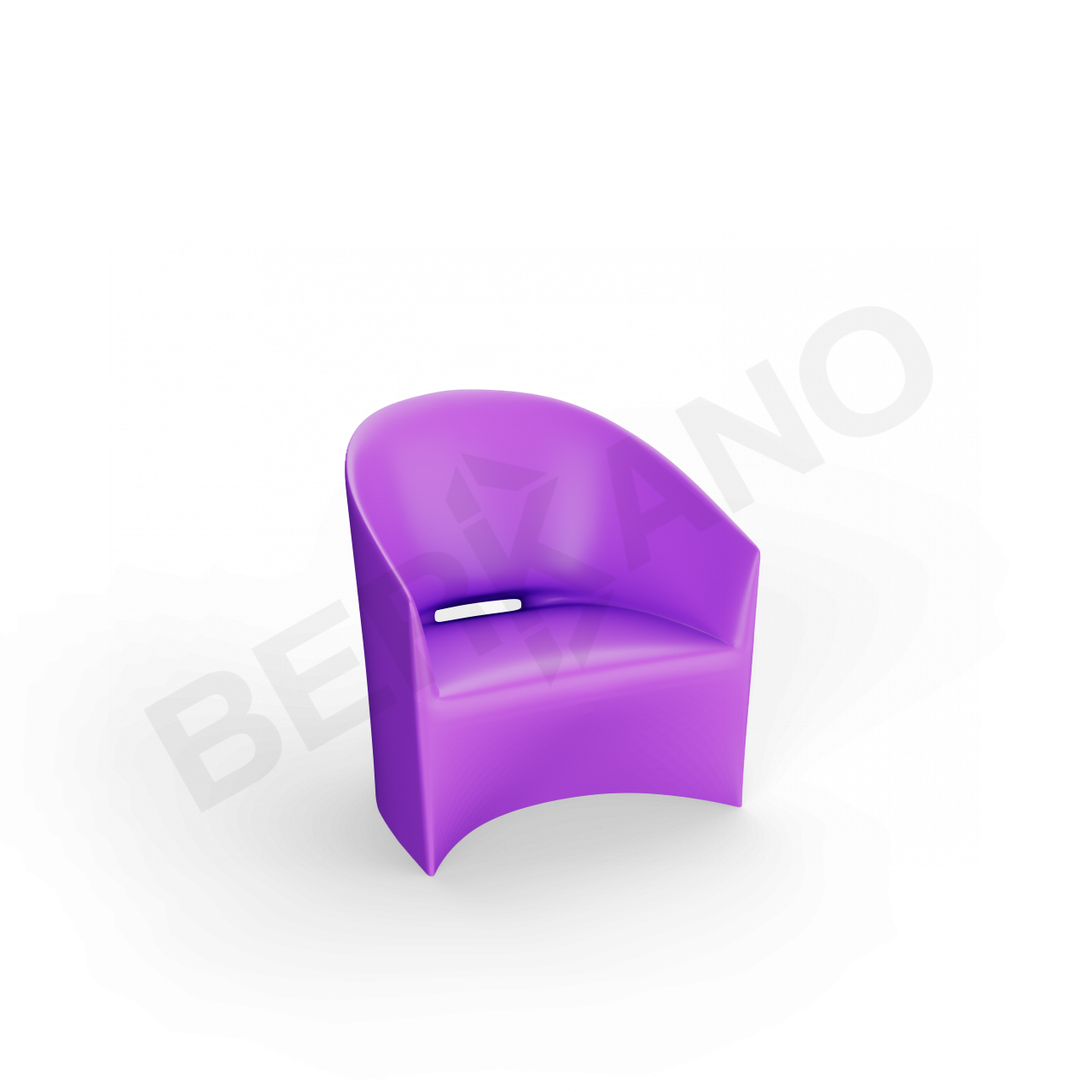 Кресло Oasis сиреневого цвета - фото 1