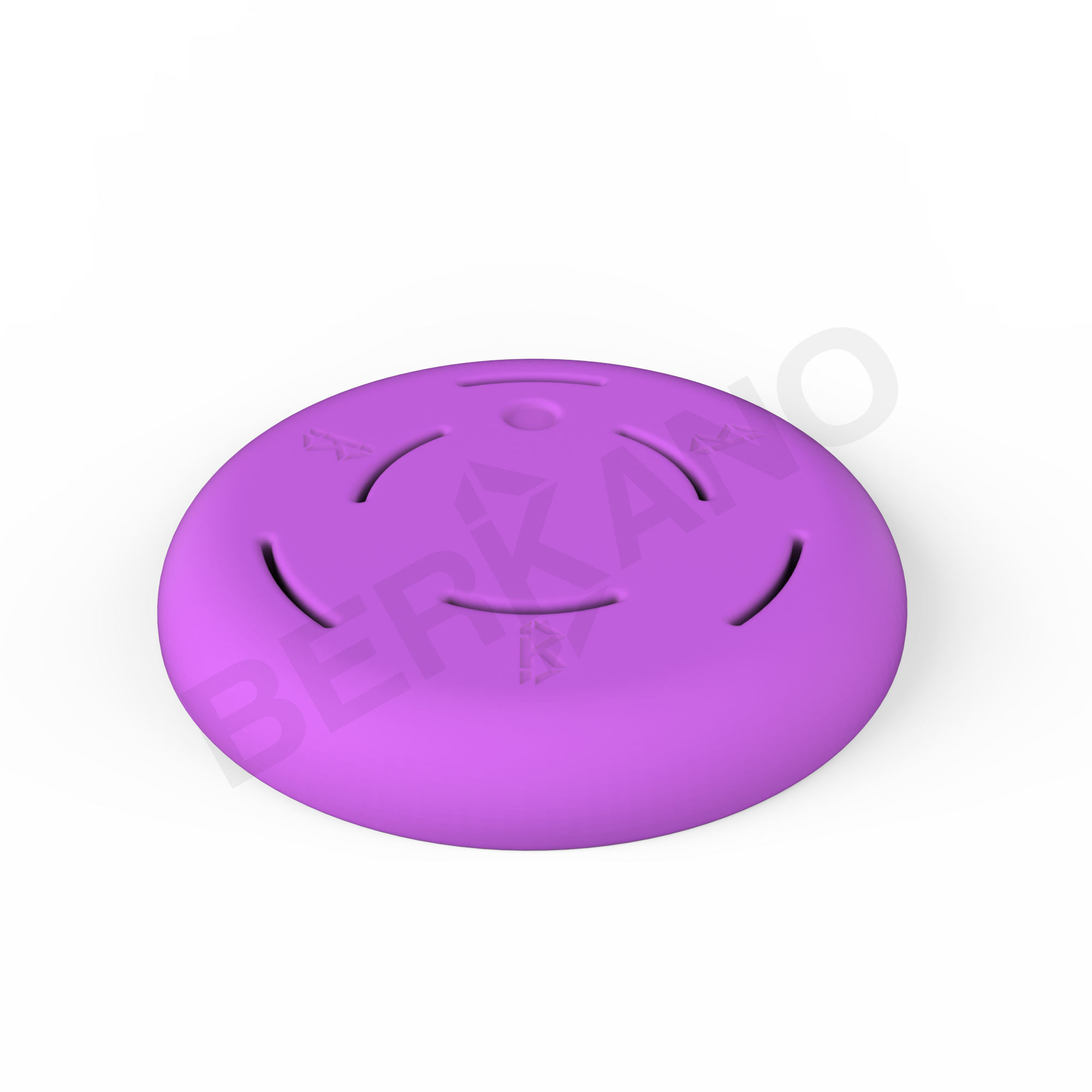 Утяжелитель большой пластиковый сиреневого цвета - фото 1
