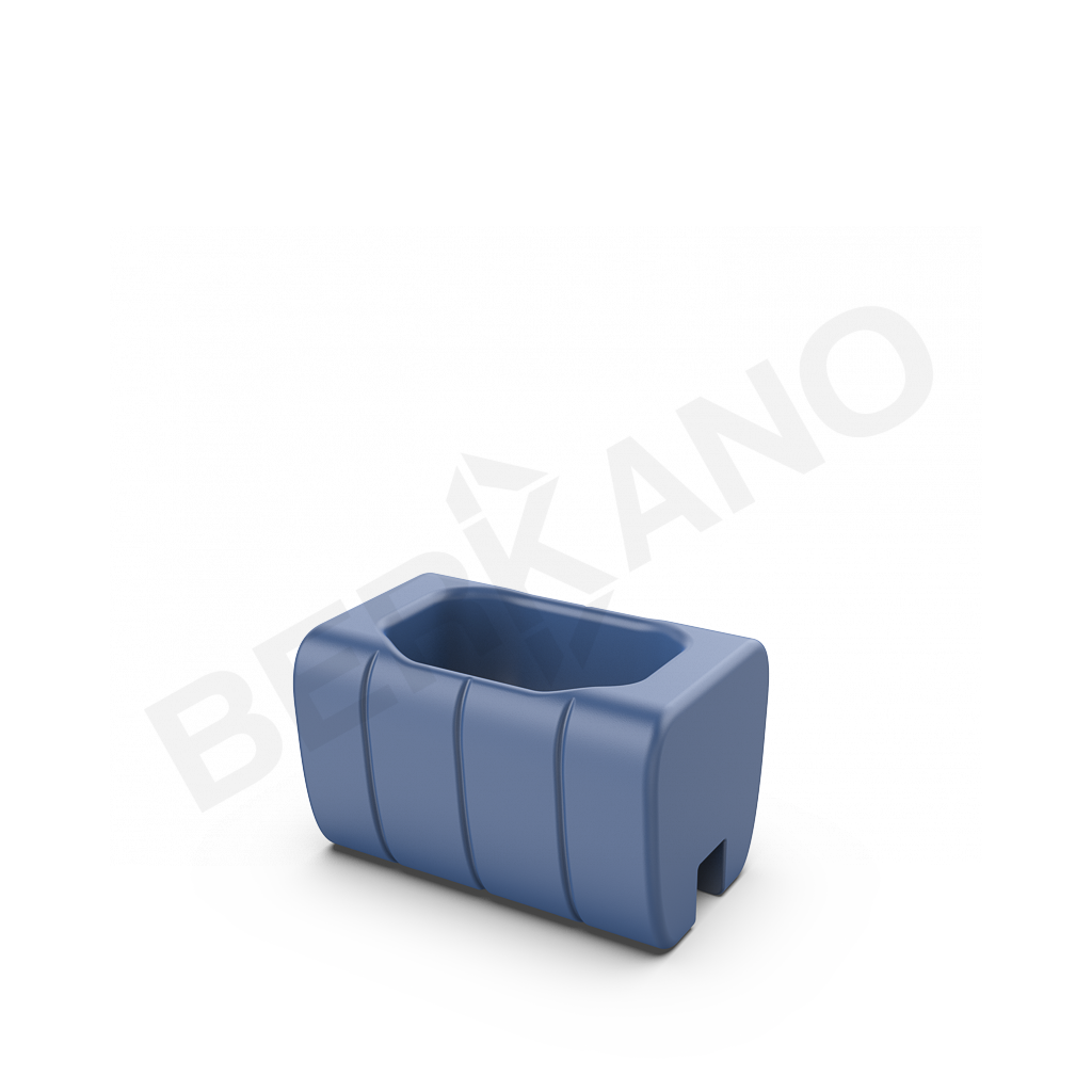 Кашпо-соединитель Y-seat longer DB синего цвета - фото 1