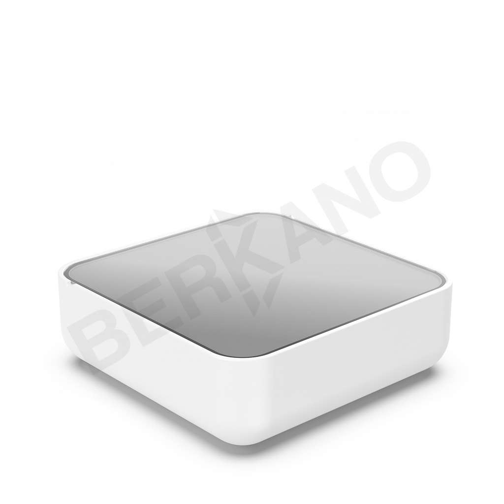 Стол Grace с стеклом белого цвета