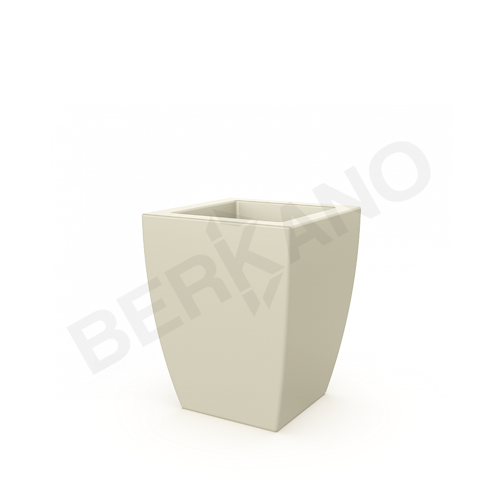 Кашпо Tenero 50 DB бежевого цвета - фото 1