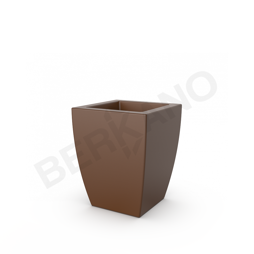 Кашпо Tenero 50 DB коричневого цвета - фото 1