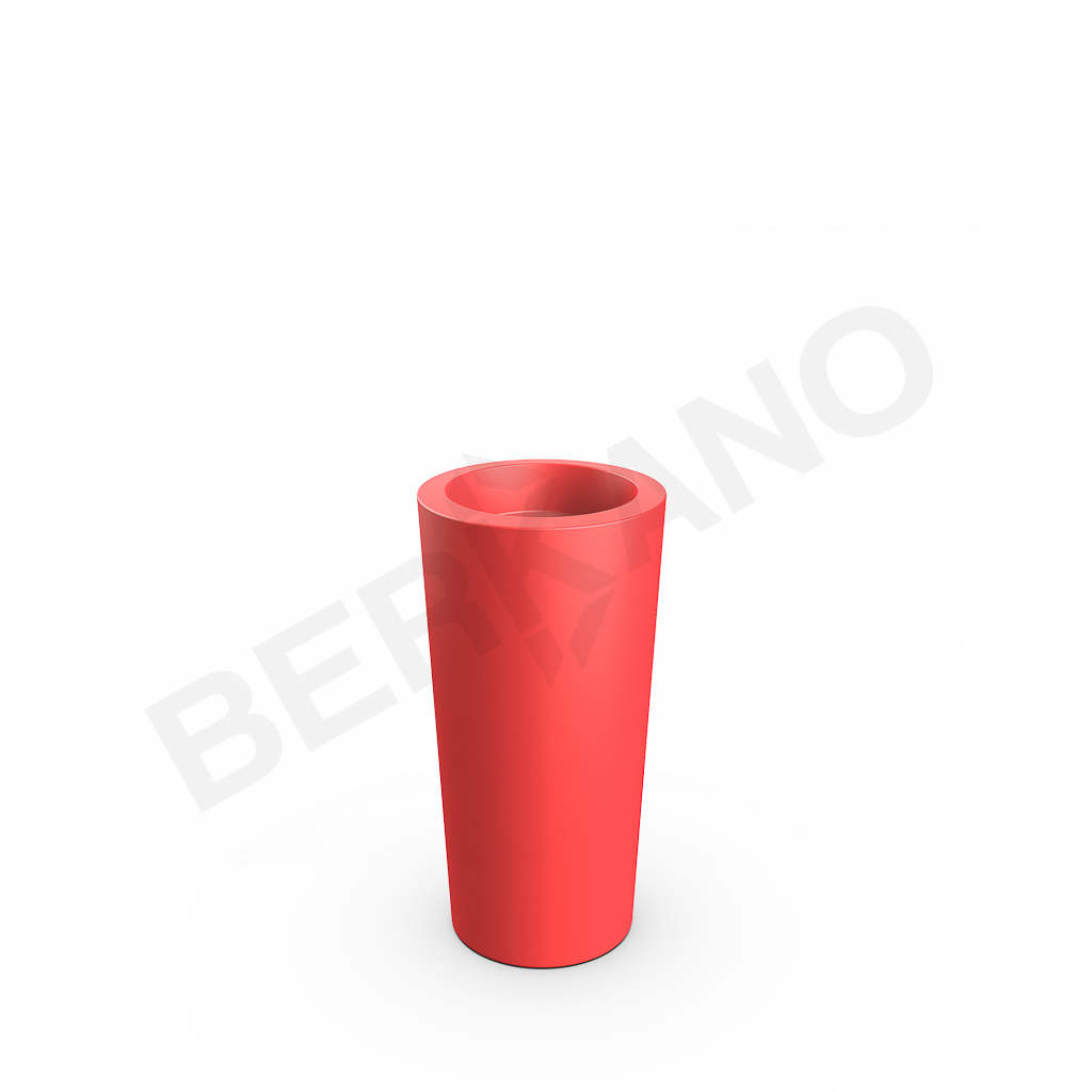 Кашпо Keila 70 DB красного цвета - фото 1