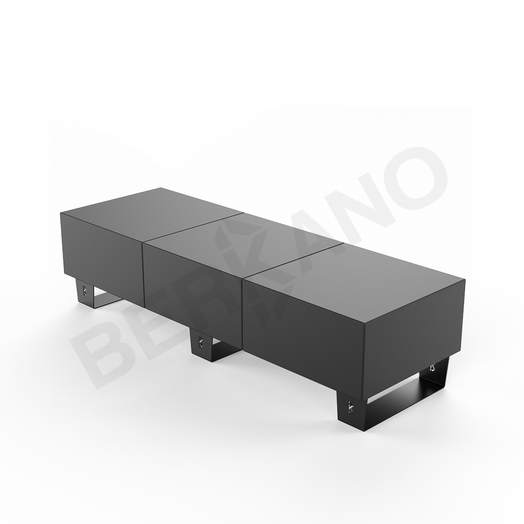 Скамейка Brick 180 Coal Black - фото 1