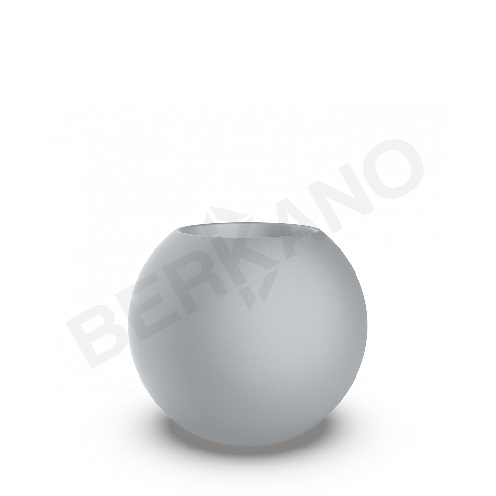 Кашпо Terra 60 DB серого цвета - фото 1