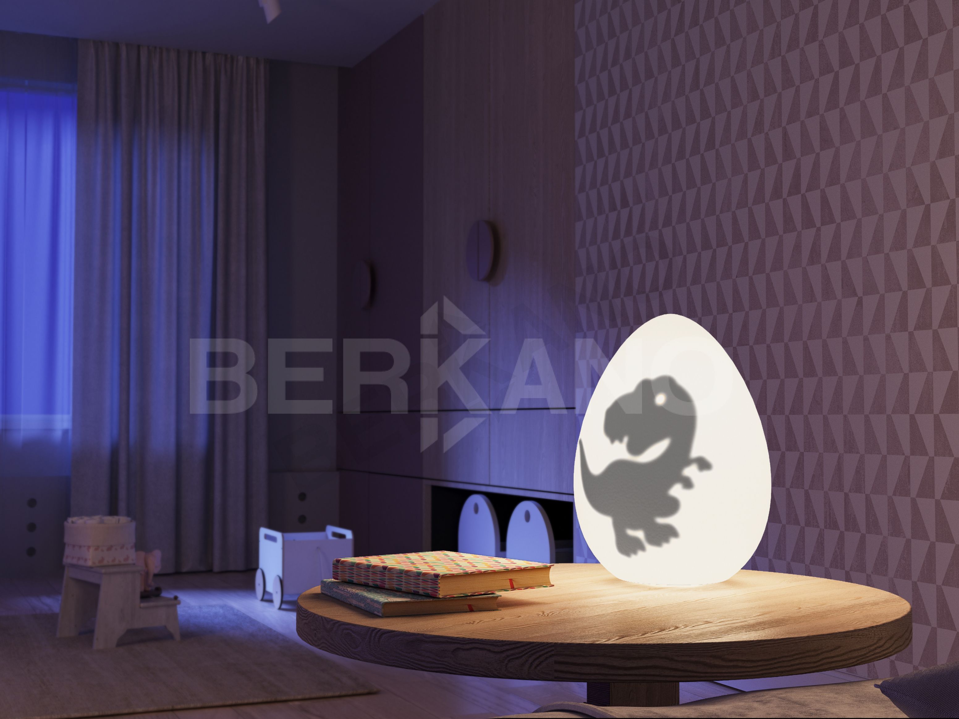 Светильник Dino D с RGB подсветкой - фото 3