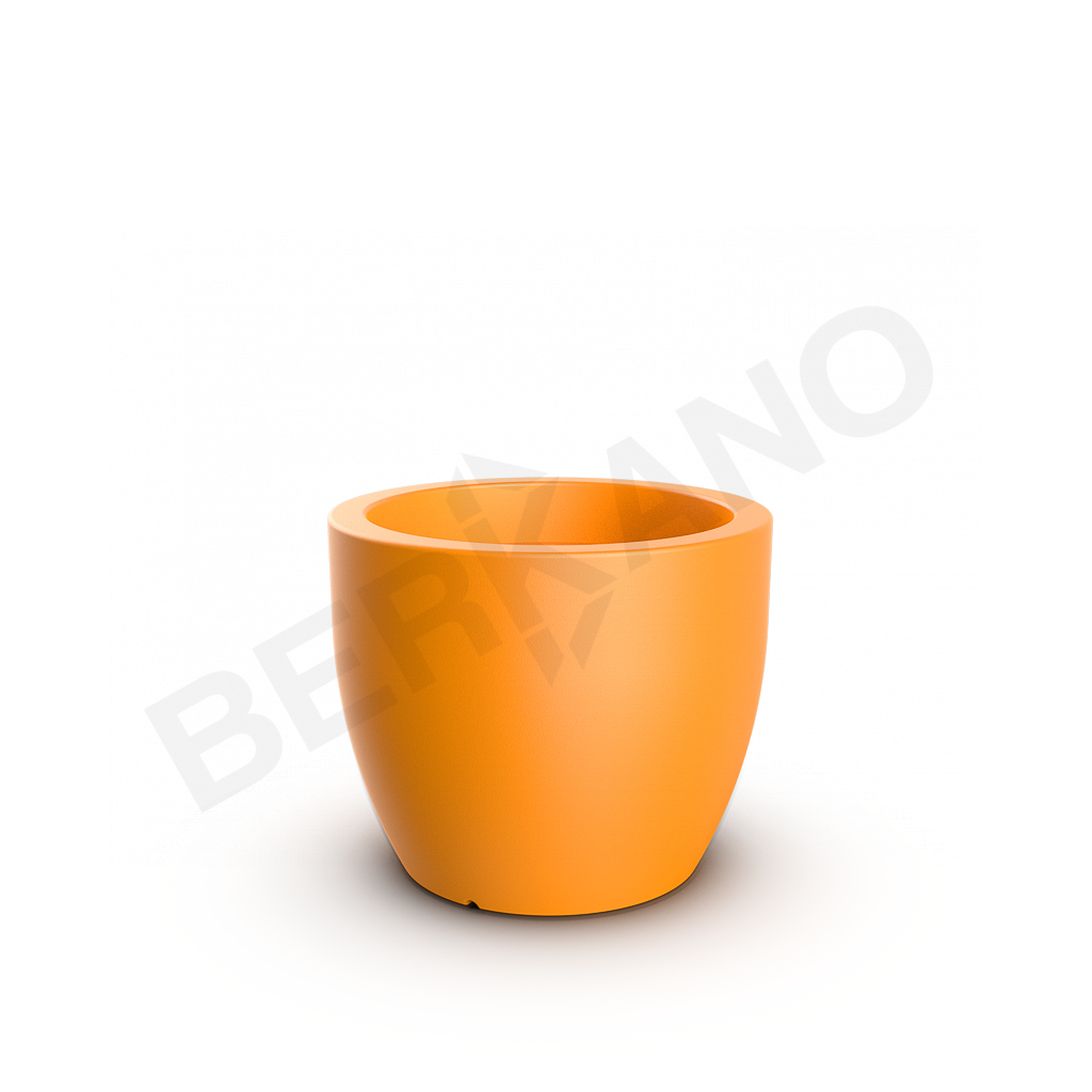 Кашпо Tigel 43 оранжевого цвета - фото 1