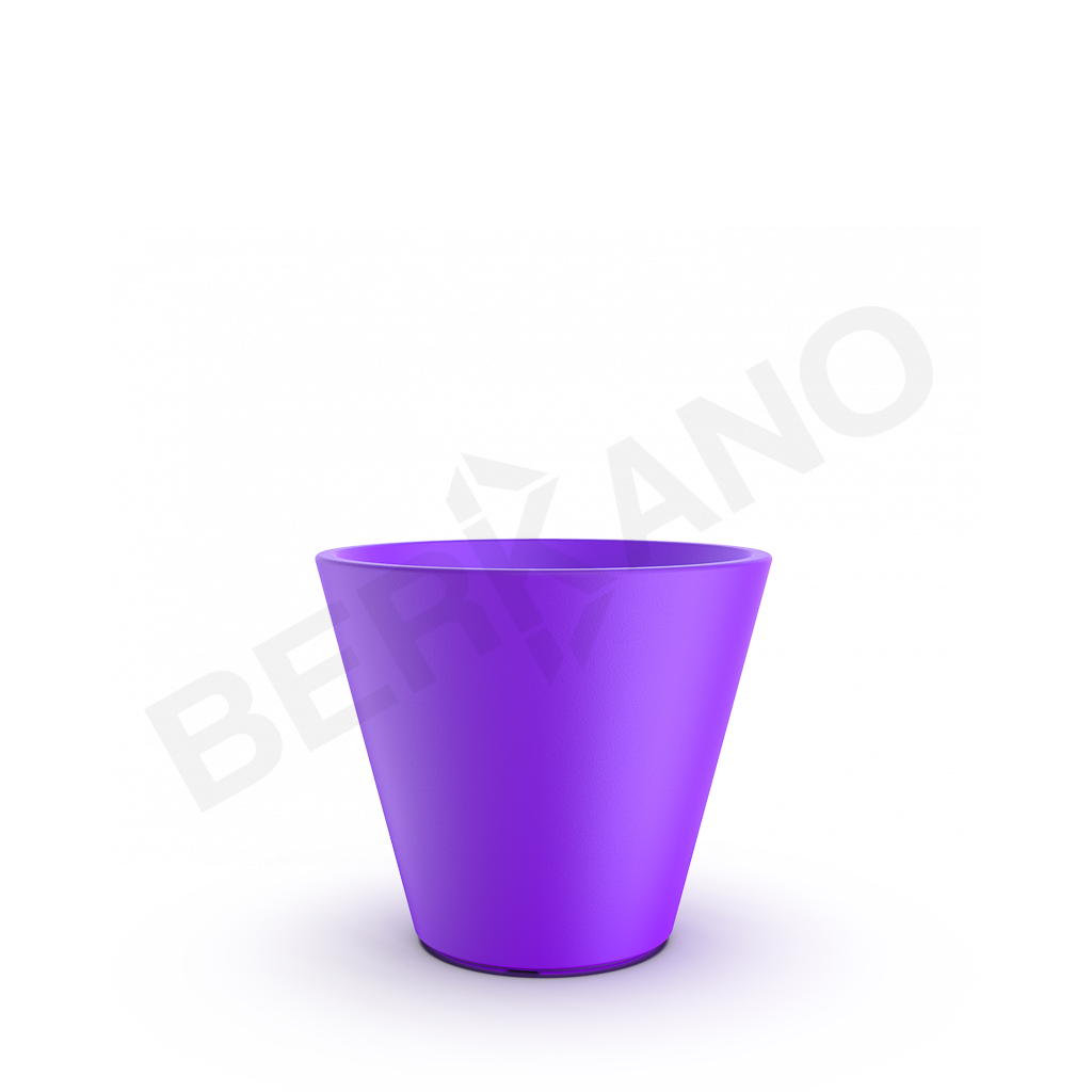 Кашпо Bliss 42 DB сиреневого цвета - фото 1