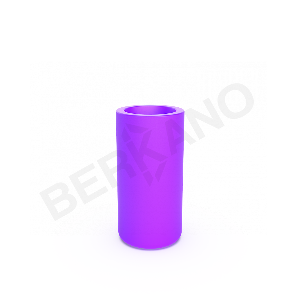 Кашпо Smoov Planter Cylinder DB сиреневого цвета - фото 1