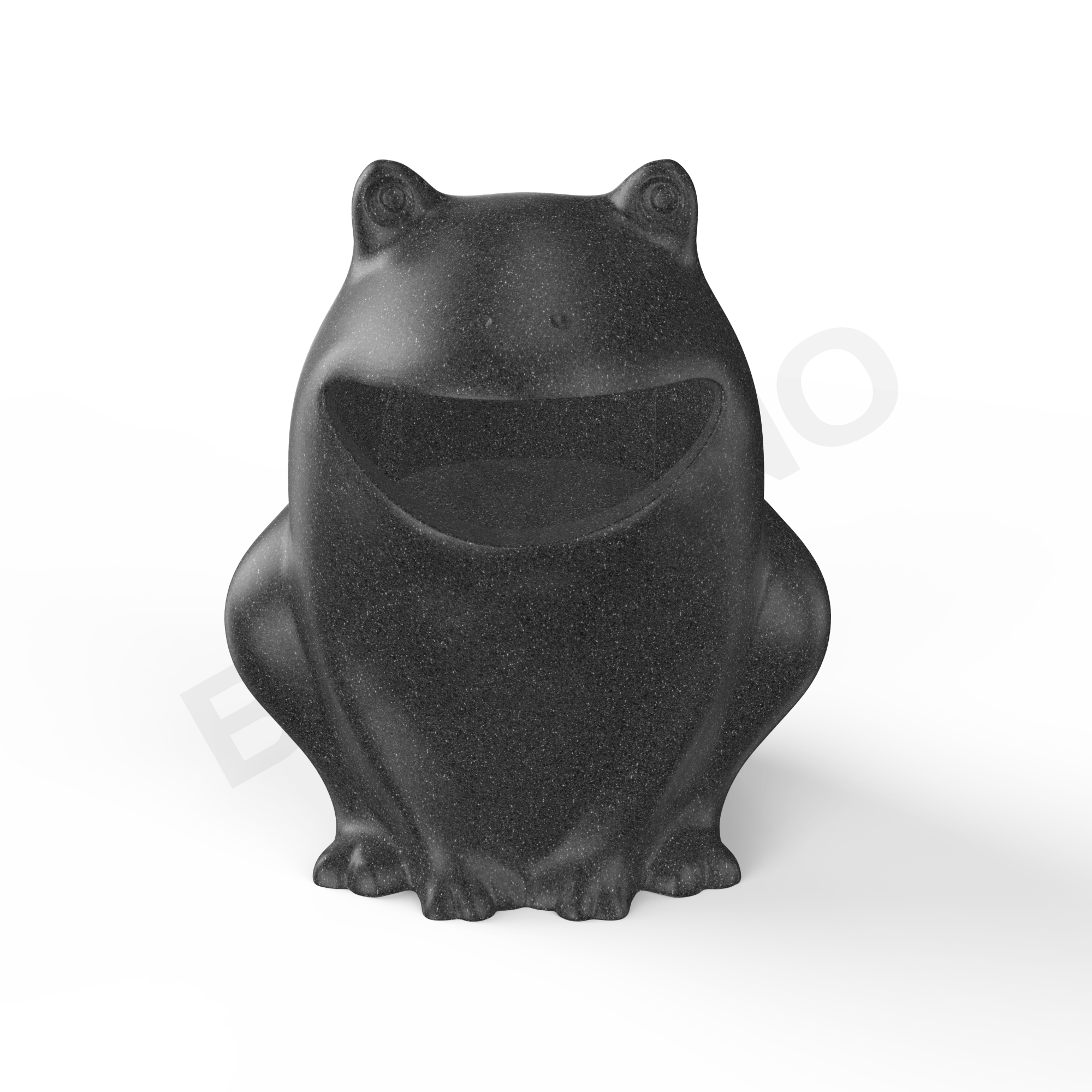 Урна детская BERKANO Frog цвета черный гранит - фото 1