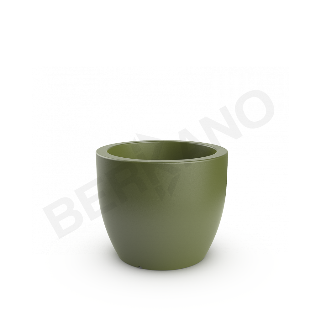 Кашпо Tigel 43 темно-зеленого цвета - фото 1