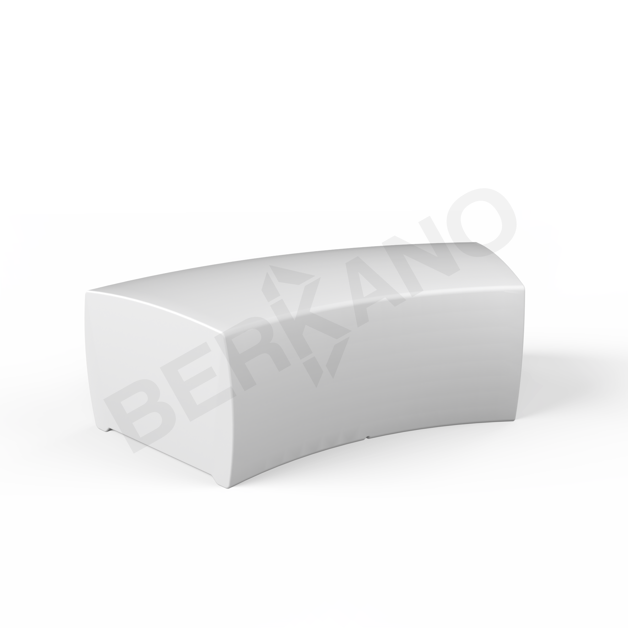 Скамья Track Arc белого цвета