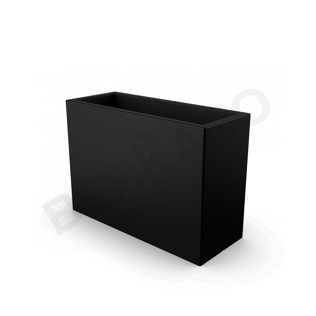 Кашпо Cubric 100*70 DB черного цвета - фото 1