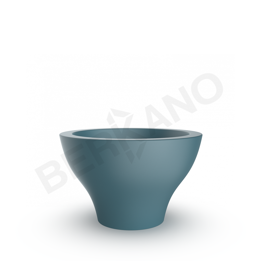 Кашпо Vetro 40 DB бирюзового цвета - фото 1