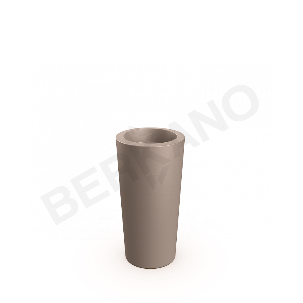 Кашпо Keila 70 DB кофейного цвета - фото 1