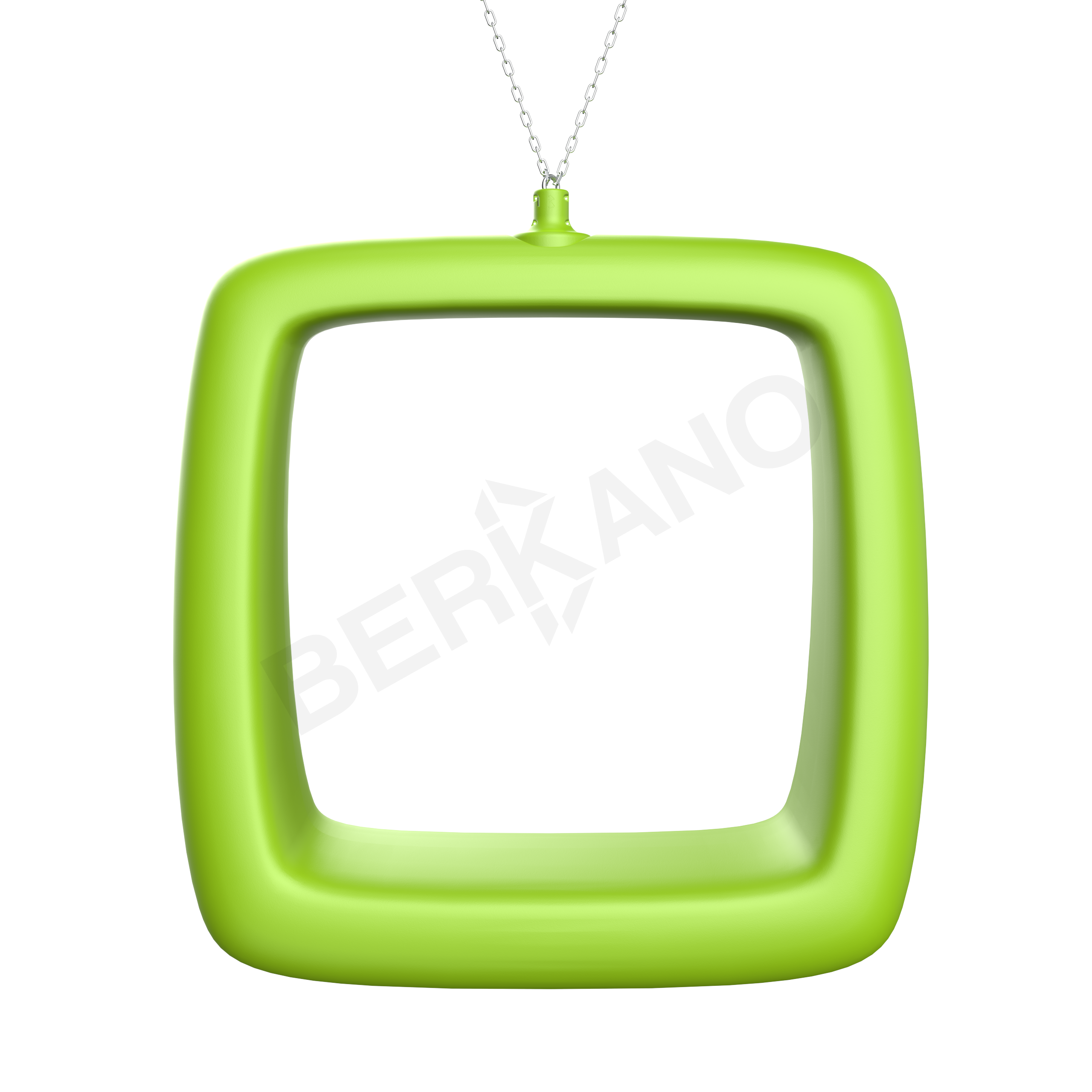 Арт-объект Moon Square зеленого цвета - фото 1