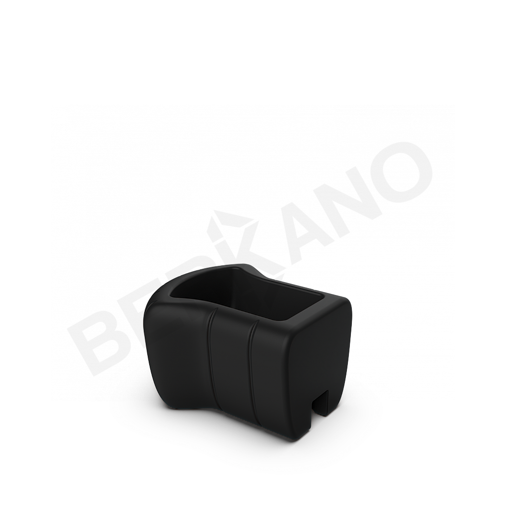Кашпо-соединитель Y-seat tip DB черного цвета - фото 1